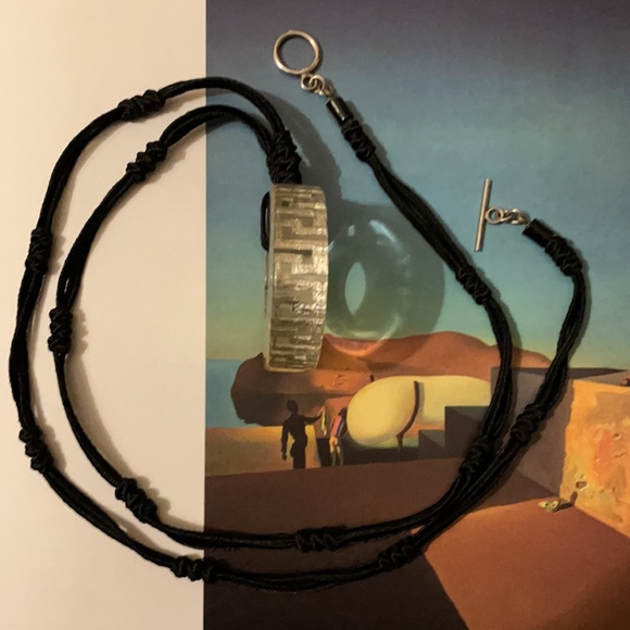 Original Artist Grecian Plexi Ring Pendant - Picture 8 of 8